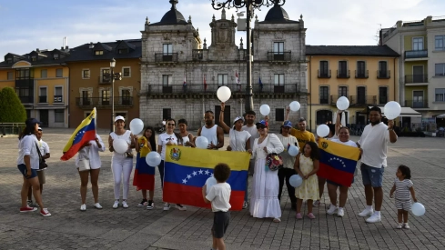 Concentración por las elecciones de Venezuela realizada el pasado 28 de julio Concentración por las elecciones de Venezuela realizada el pasado 28 de julio