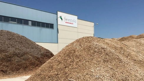 Planta de Forestalia en el Polígono El Bayo, en Cubillos del Sil 