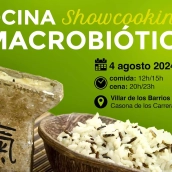 Taller y degustación sobre Cocina Macrobiótica en el soto de Villar de los Barrios