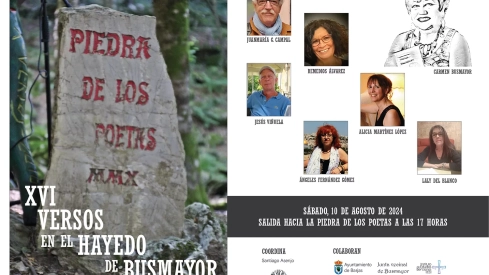Versos y naturaleza se unen en el Hayedo de Busmayor el 10 de agosto
