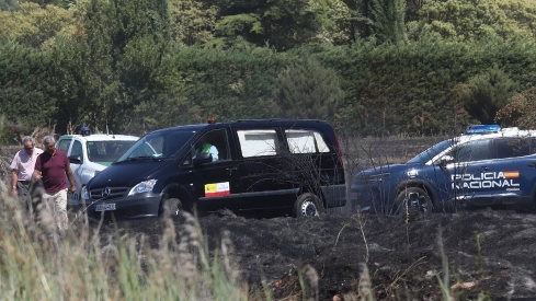 Hallan el cadáver de un hombre de 79 años entre los restos del incendio en una tierra de cultivo en Palencia Hallan el cadáver de un hombre de 79 años entre los restos del incendio en una tierra de cultivo en Palencia