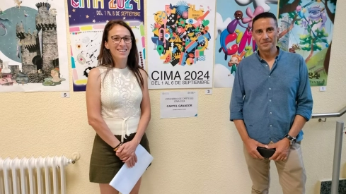 Ganadora del concurso de carteles CIMA