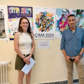 Ganadora del concurso de carteles CIMA
