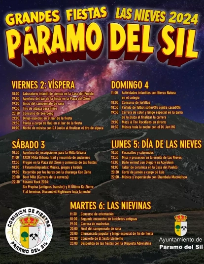 Fiestas de Páramo del Sil