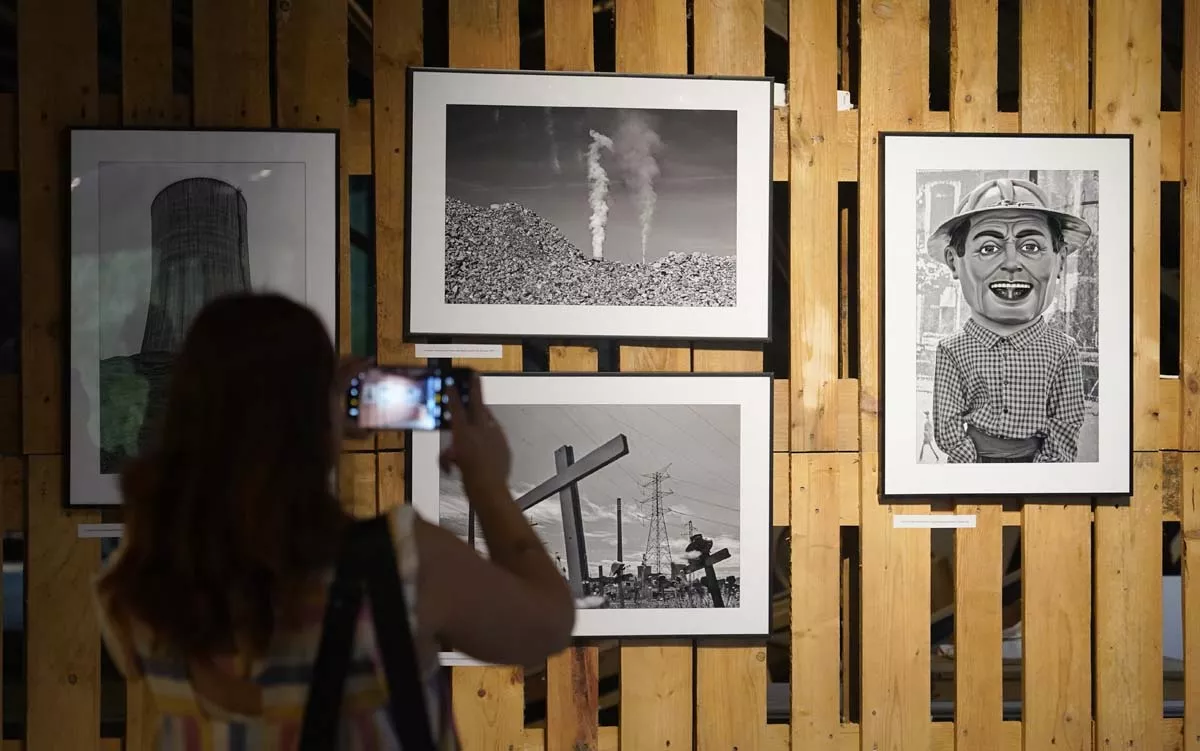El Museo de la Energía de Ponferrada repasa en la exposición 'Tierra negra' el pasado y el presente de la minería | César Sánchez - ICAL
