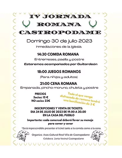 jornada romana castropodame