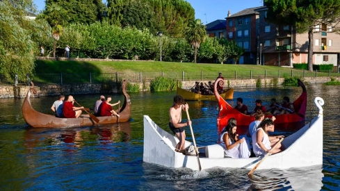 Batalla naval de la Ludus Bergidum de Cacabelos
