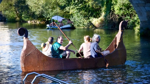 Batalla naval de la Ludus Bergidum de Cacabelos