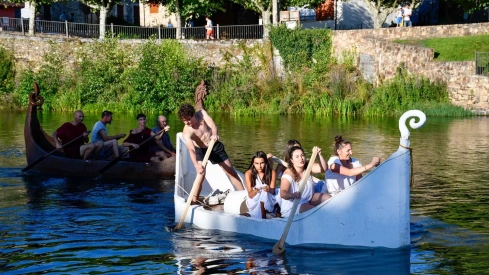 Batalla naval de la Ludus Bergidum de Cacabelos