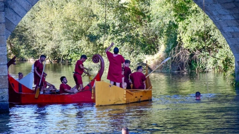 Batalla naval de la Ludus Bergidum de Cacabelos