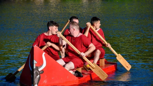 Batalla naval de la Ludus Bergidum de Cacabelos