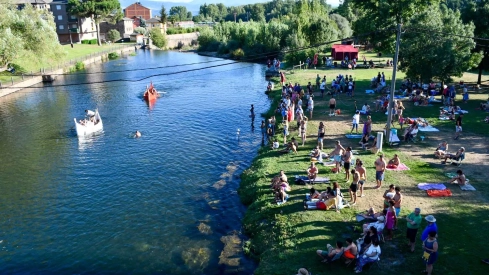 Batalla naval de la Ludus Bergidum de Cacabelos