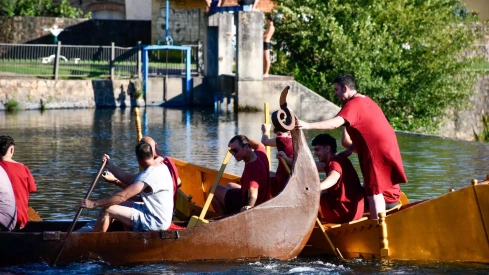 Batalla naval de la Ludus Bergidum de Cacabelos
