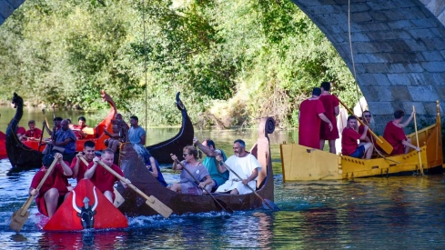 Batalla naval de la Ludus Bergidum de Cacabelos
