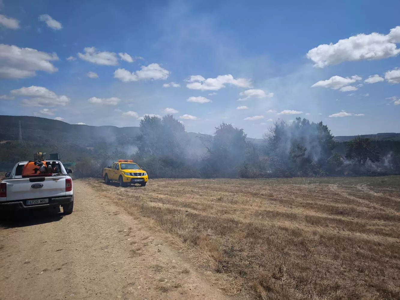 Incendio en San Esteban (Bembibre) (4) Incendio en San Esteban (Bembibre) (4)