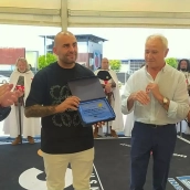 Diego Vázquez recibe el galardón 'bercianista' del Botillo de Oro: "Hemos posicionado nuestra región a nivel mundial" Diego Vázquez recibe el galardón 'bercianista' del Botillo de Oro: "Hemos posicionado nuestra región a nivel mundial"