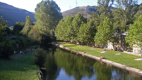 Playa fluvial de Trabadelo