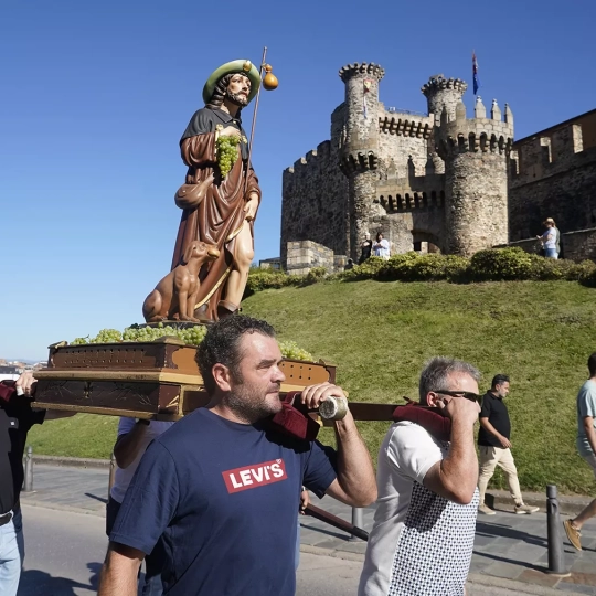 Ponferrada renueva su 'Voto de Villa' con San Roque, año 2024 | Foto: César Sánchez, ICAL Ponferrada renueva su 'Voto de Villa' con San Roque, año 2024 | Foto: César Sánchez, ICAL