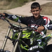 Jorge Fernández, piloto de trial del moto Club Bierzo 