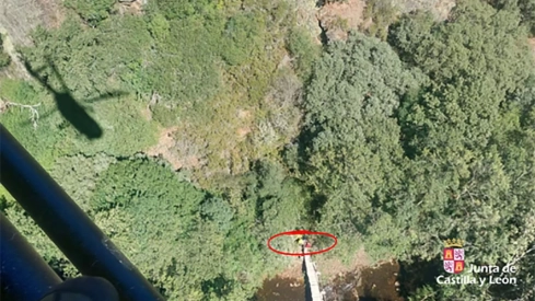 Rescate en San Facundo.