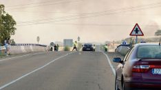 Incendio forestal de en Castrillo de los Polvazares (León) | Campillo / ICAL