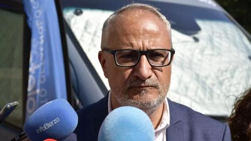 El presidente del Consejo Comarcal, Olegario Ramón 