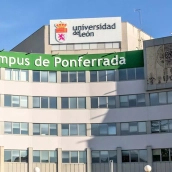 Edificio principal del Campus de Ponferrada