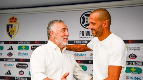 Despedida de Yuri como jugador de la Ponferradina