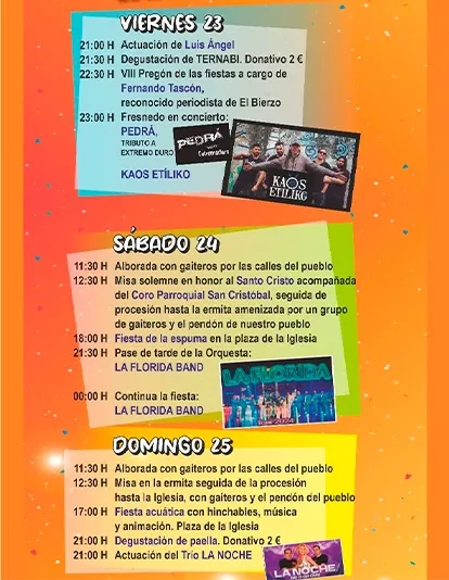 Fiestas de Fresnedo Fiestas de Fresnedo