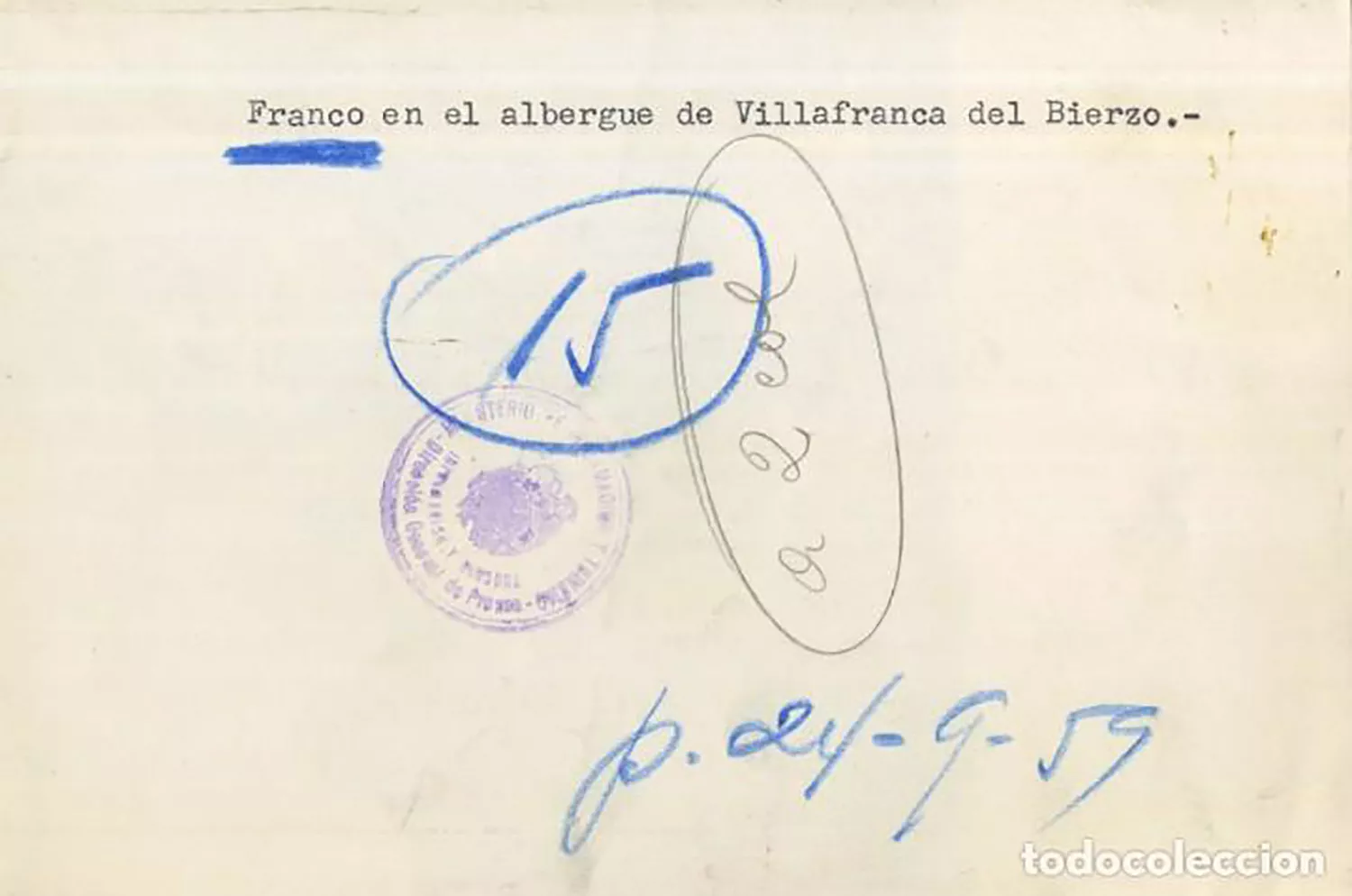 Imagen de los documentos de la subasta | Foto: Todocolección Imagen de los documentos de la subasta | Foto: Todocolección