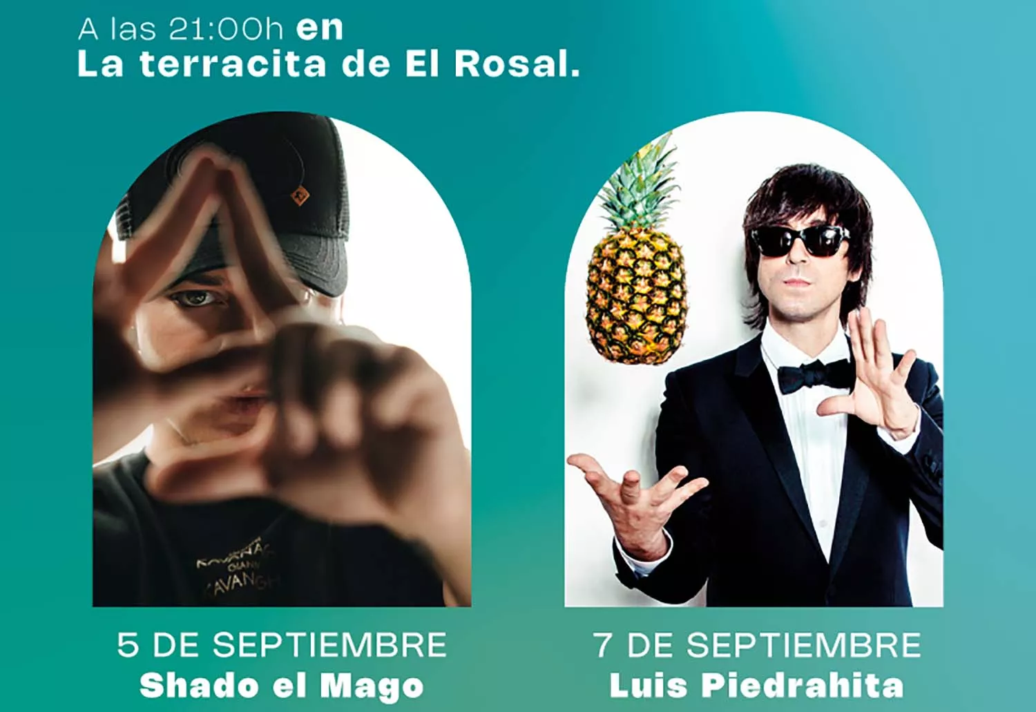 El Rosal celebra las Fiestas de La Encina con las actuaciones de Luis Piedrahita y Shado el Mago