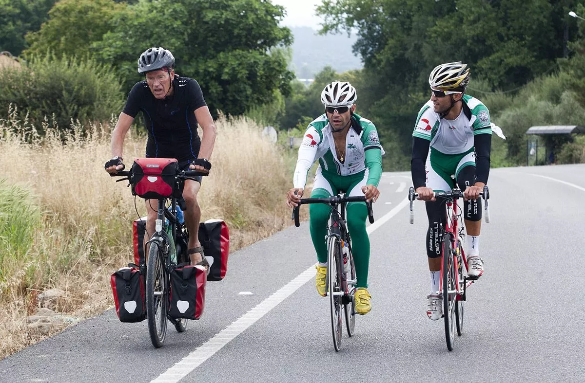 Peregrino en bici Peregrino en bici