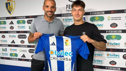 Presentación de Oliver Jürgens en el Toralín