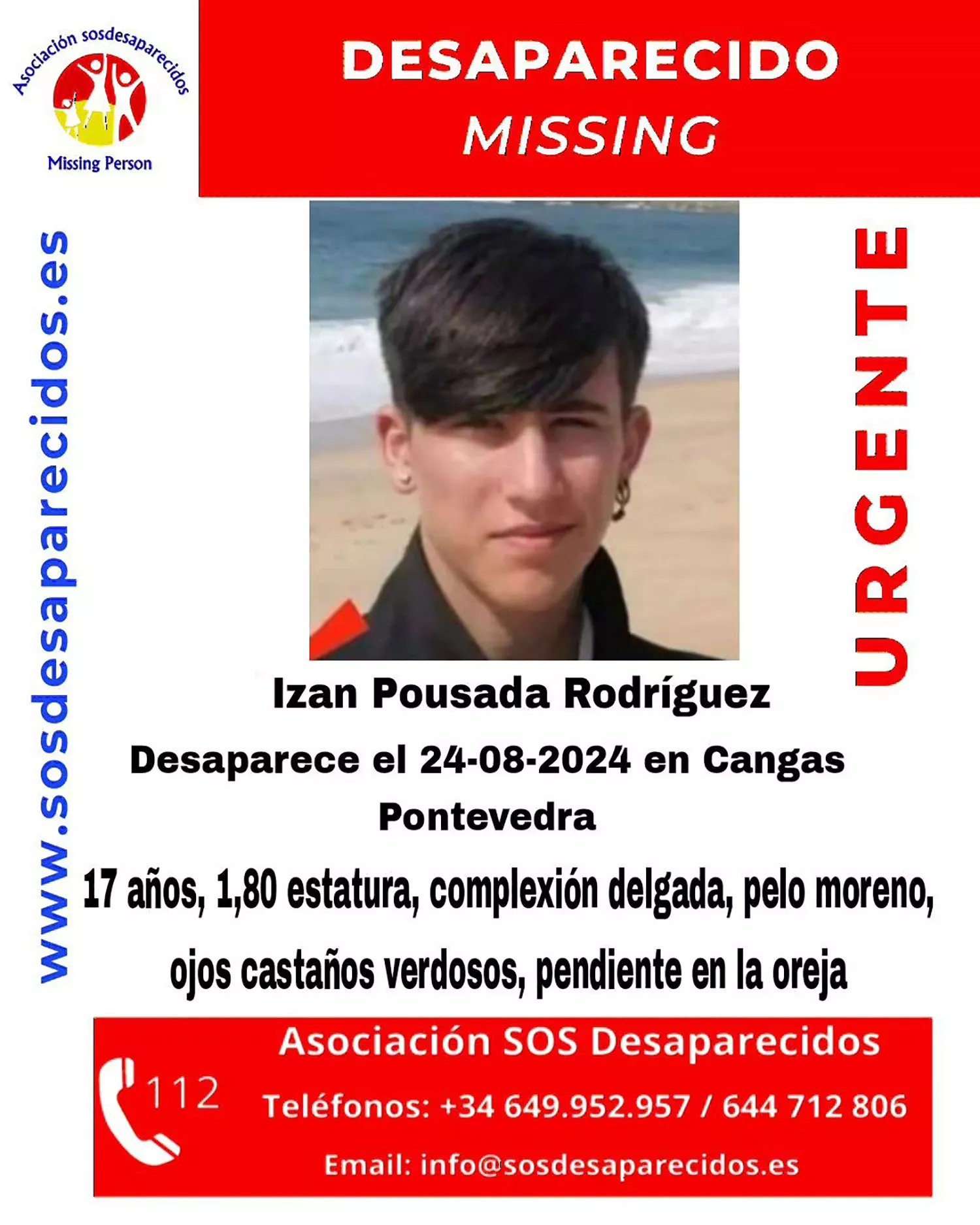 Desaparecido Cangas Desaparecido Cangas