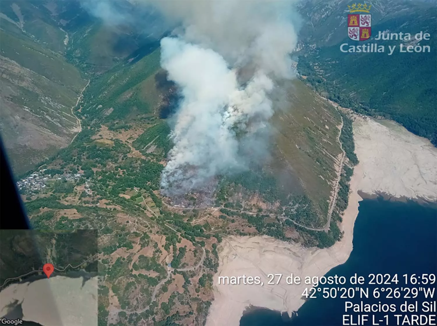 Incendio en Matalavilla Incendio en Matalavilla