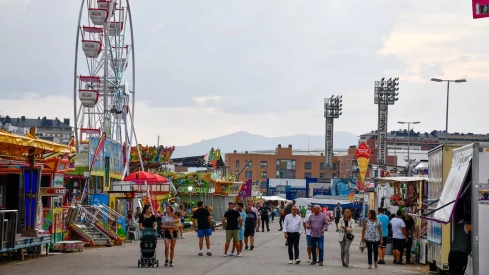 Inauguración del recinto ferial en las fiestas de La Encina de Ponferrada Inauguración del recinto ferial en las fiestas de La Encina de Ponferrada