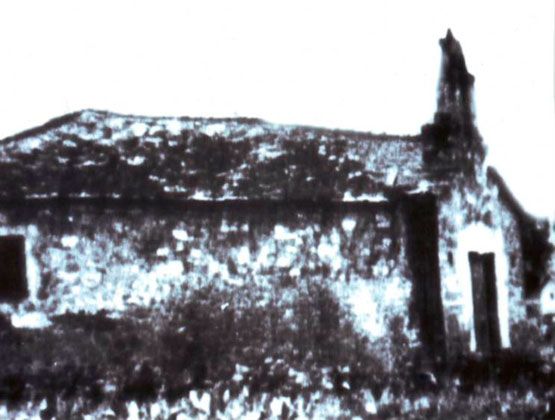 Imagen de la ermita de 1570 (cedida por Antonio Fernández Ordóñez)