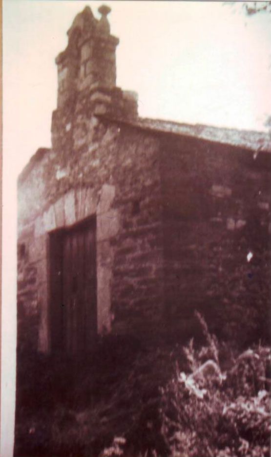 Imagen de la ermita de 1570 (cedida por Antonio Fernández Ordóñez)