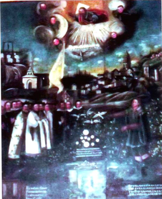 Cuadro del milagro del Santísimo Sacramento ocurrido en Ponferrada en el s. XVI