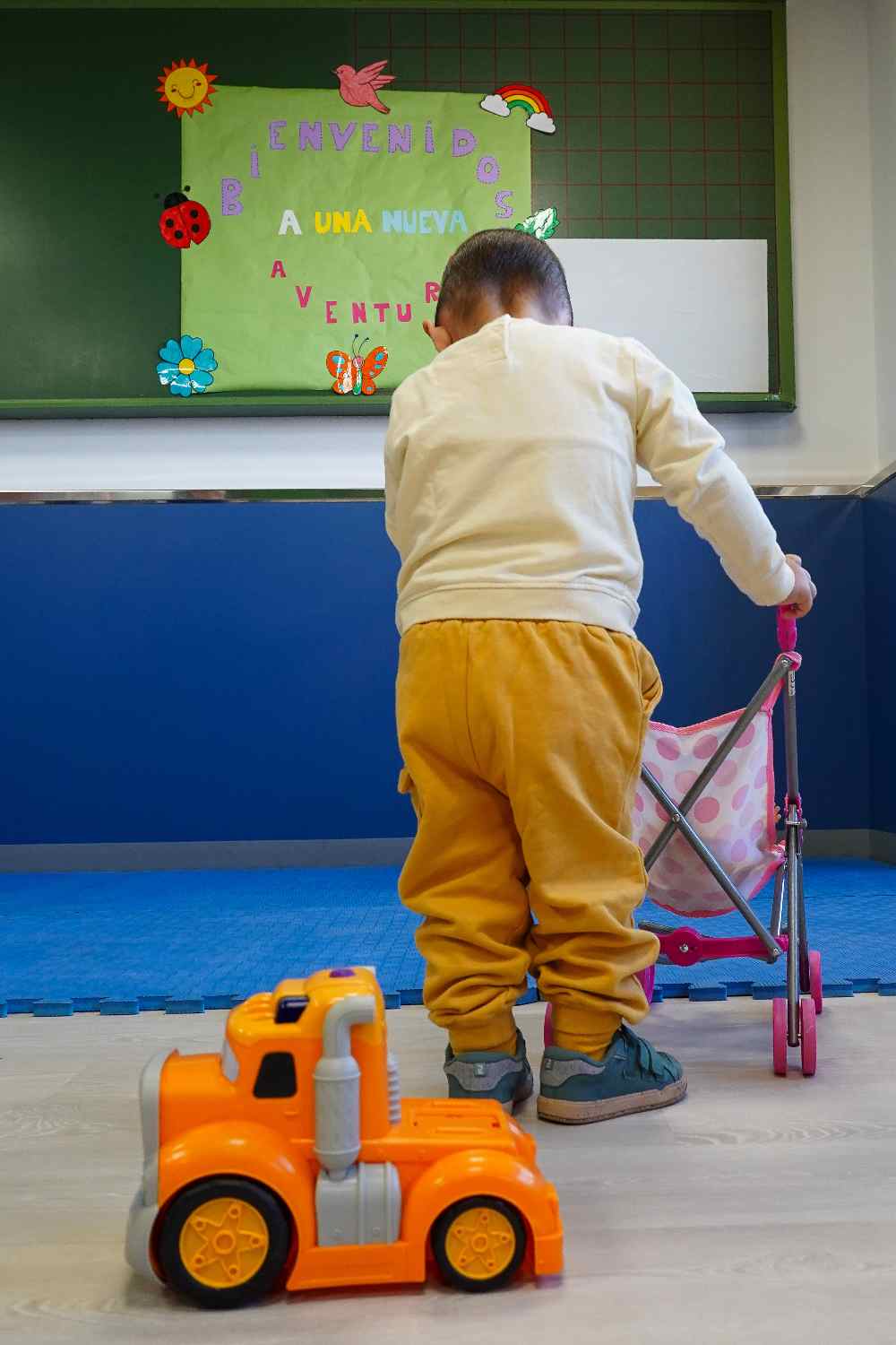 Inicio del curso escolar en el Colegio Público La Granja de León