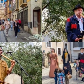 Los tamboriteros recorren Ponferrada en su lucha por mantener la tradición viva en las Fiestas de la Encina Los tamboriteros recorren Ponferrada en su lucha por mantener la tradición viva en las Fiestas de la Encina