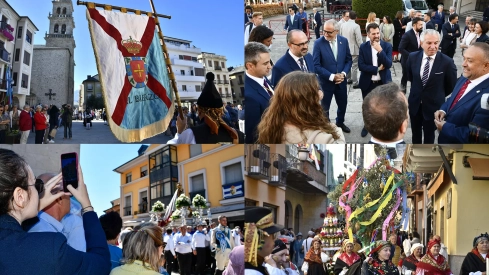 El Día del Bierzo bajo la ofrenda de Benuza reclama mejoras en la sanidad y las infraestructuras de La Comarca El Día del Bierzo bajo la ofrenda de Benuza reclama mejoras en la sanidad y las infraestructuras de La Comarca