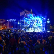 Foto archivo. Combo Dominicano en las Fiestas de La Encina 