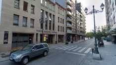 Semipeatonalización de la intersección de la calle Ancha con Obispo Osmundo que será de un solo carril