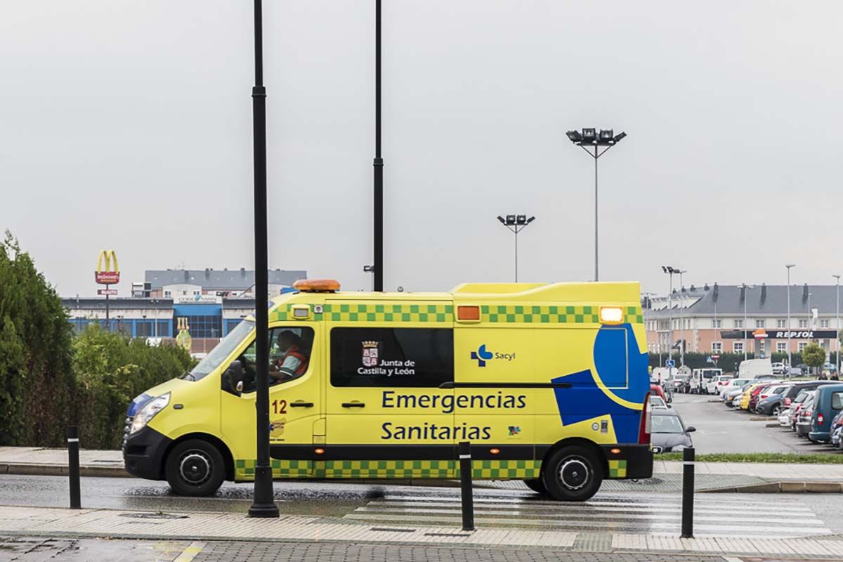 Ambulancia en Ponferrada