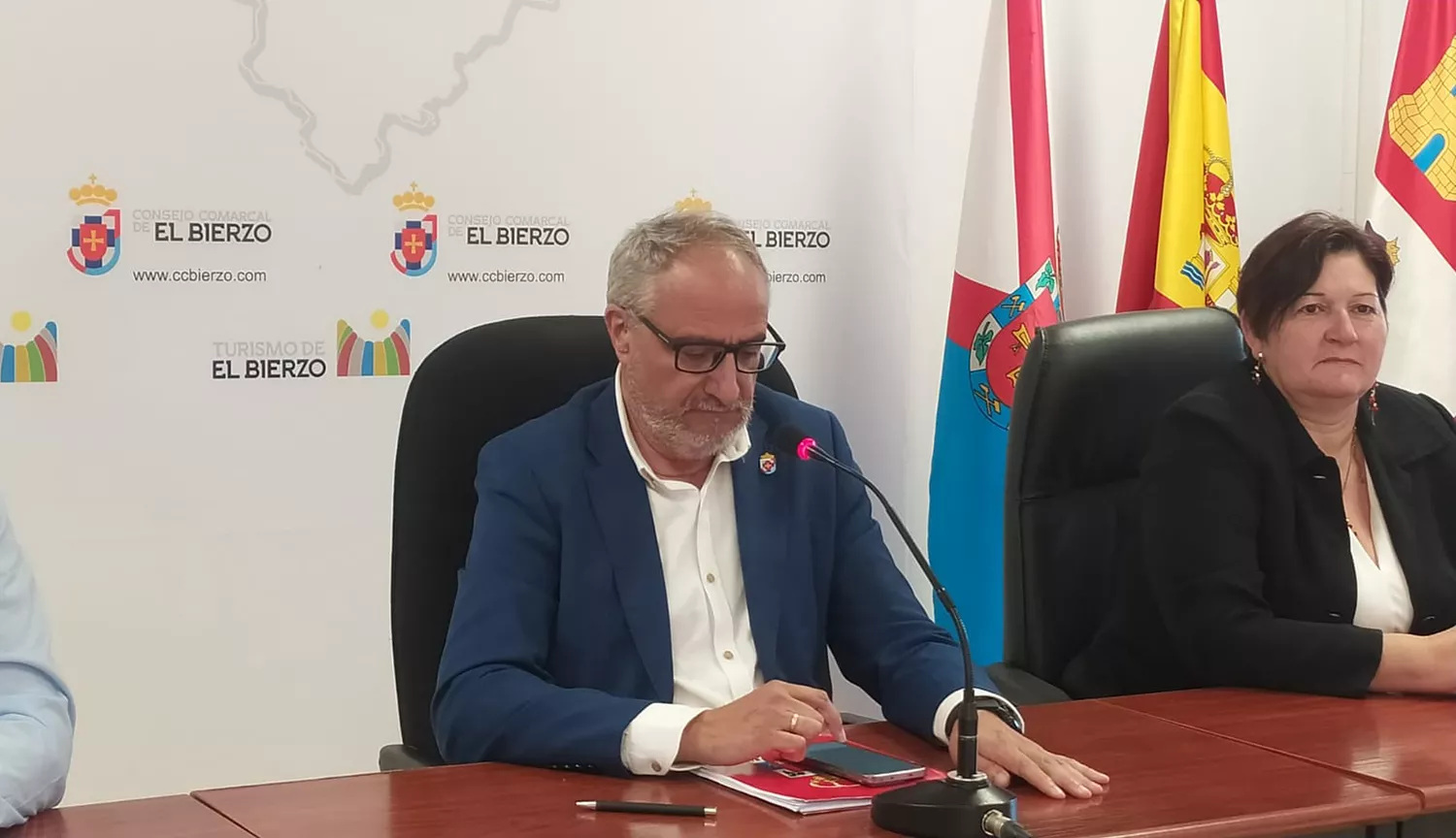 Presidente del Consejo Comarcal del Bierzo, Olegario Ramón Presidente del Consejo Comarcal del Bierzo, Olegario Ramón