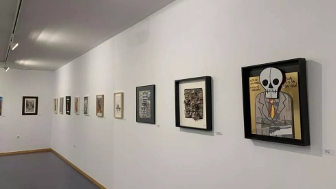 Inauguración de la exposición Arte Crónico en el Campus de Ponferrada