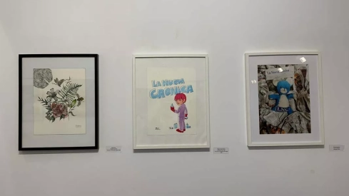 Inauguración de la exposición Arte Crónico en el Campus de Ponferrada