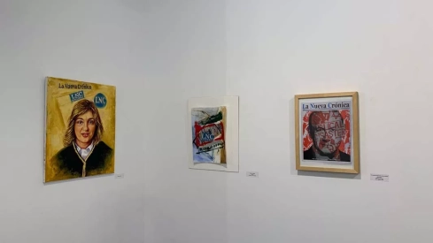 Inauguración de la exposición Arte Crónico en el Campus de Ponferrada