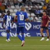 Emotiva retirada de Yuri en El Toralín | Foto: Ponferradina